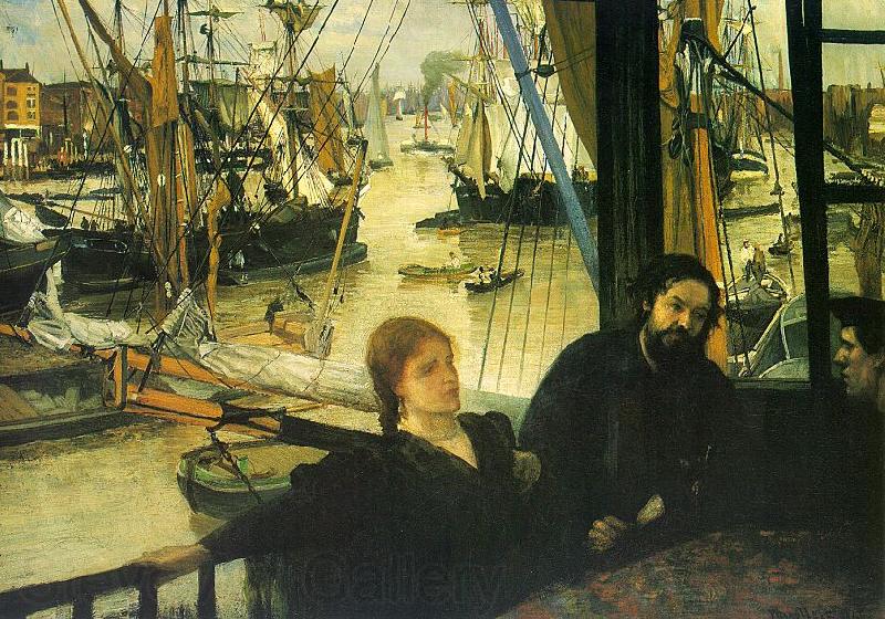 James Abbott McNeil Whistler Wapping Spain oil painting art